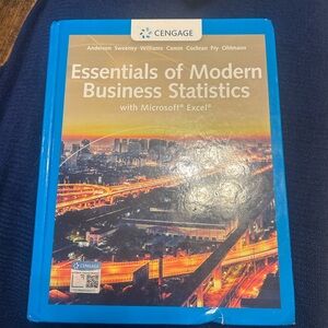 Essentials of Modern Business Statistics Textbook